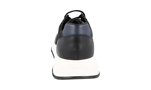 Prada Men's 4E3463 Black Leather Sneaker US 10 / EU 9 (43